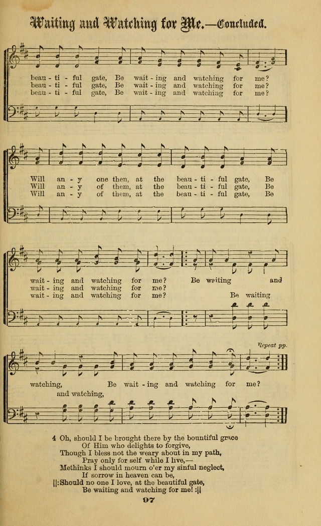 Gospel Hymns No. 2: as used by them in gospel meetings page 97