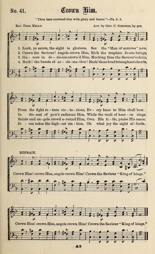 Gospel Hymns No. 3 page 41