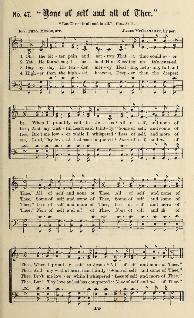 Gospel Hymns No. 3 page 47