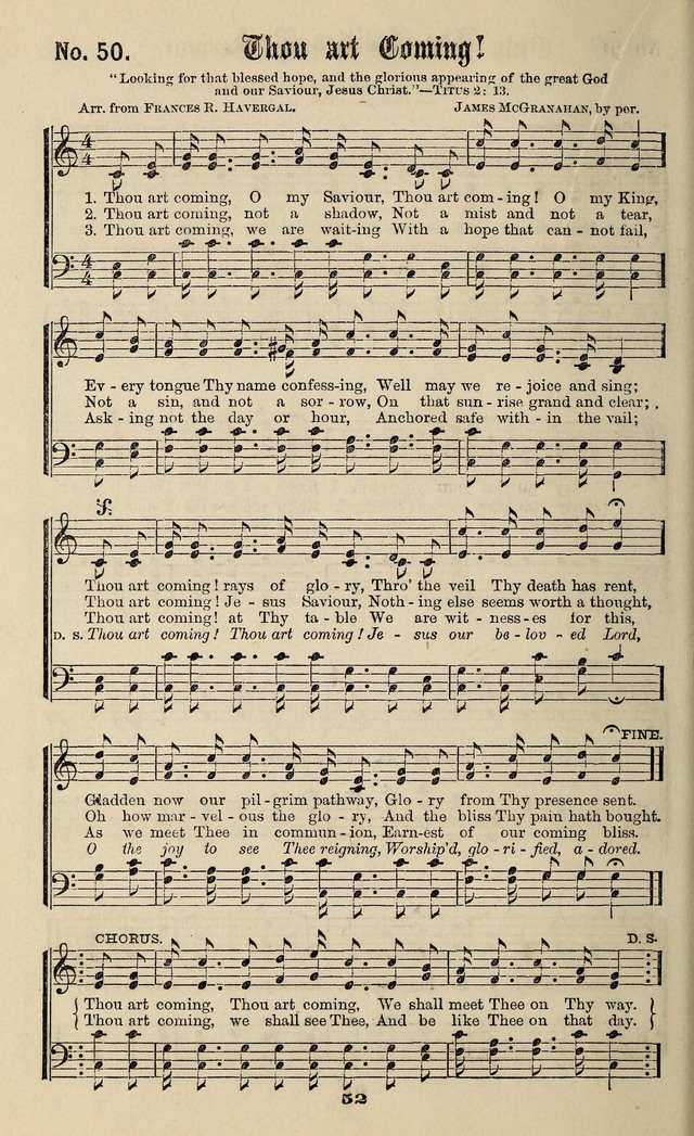 Gospel Hymns No. 3 page 50