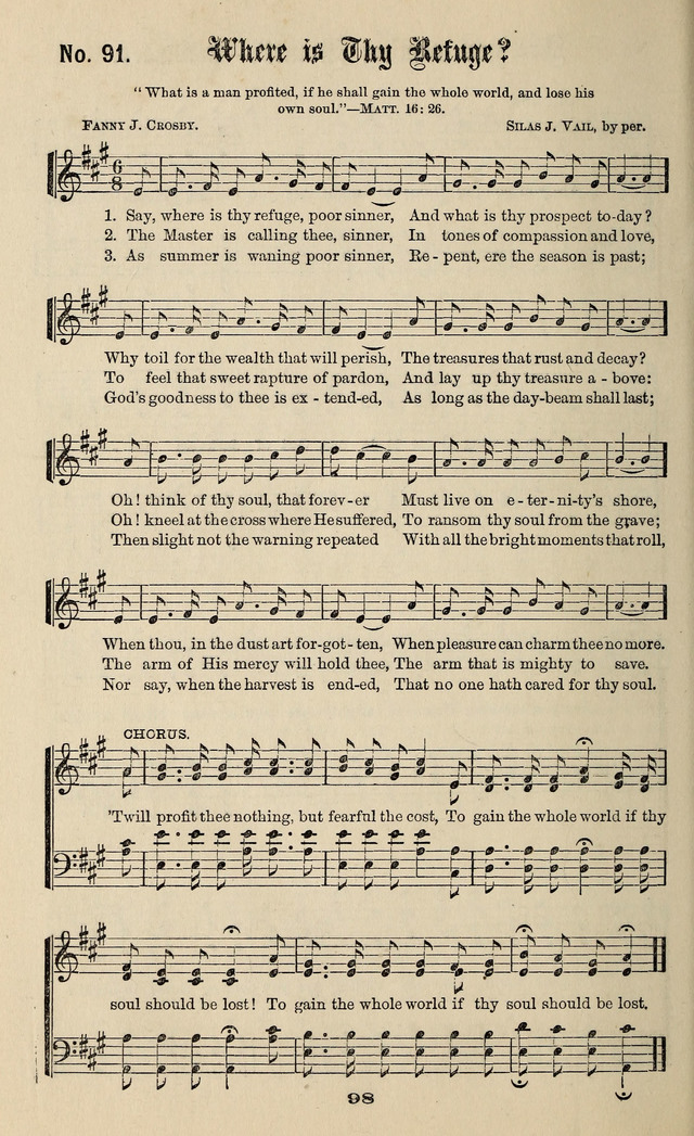 Gospel Hymns No. 3 page 96