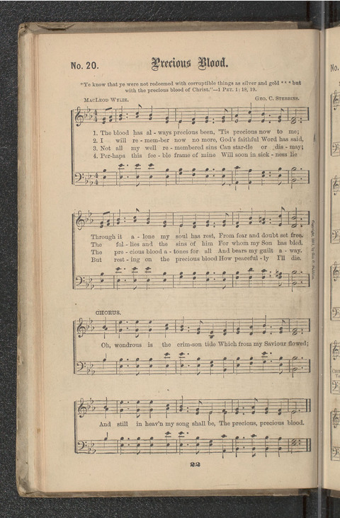 Gospel Hymns No. 4 page 22