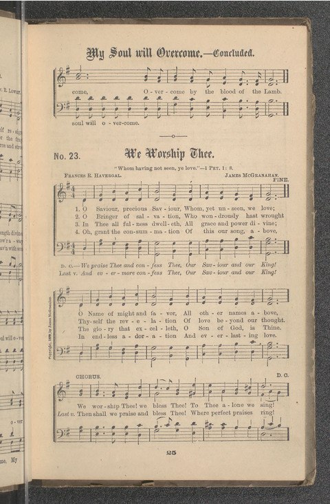 Gospel Hymns No. 4 page 25
