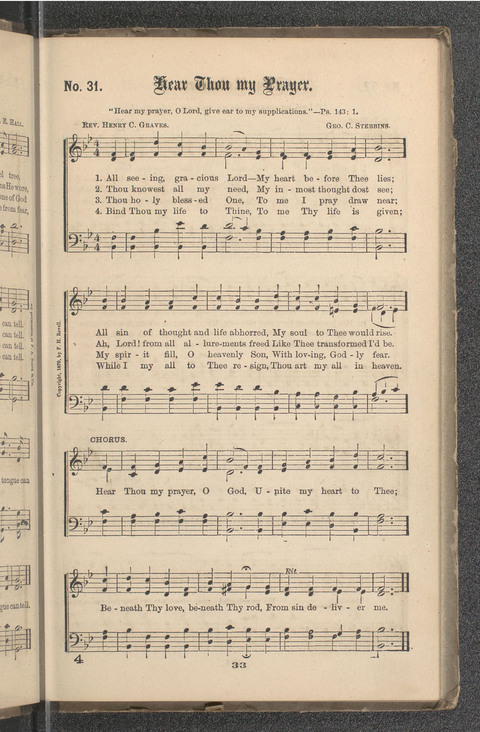 Gospel Hymns No. 4 page 33