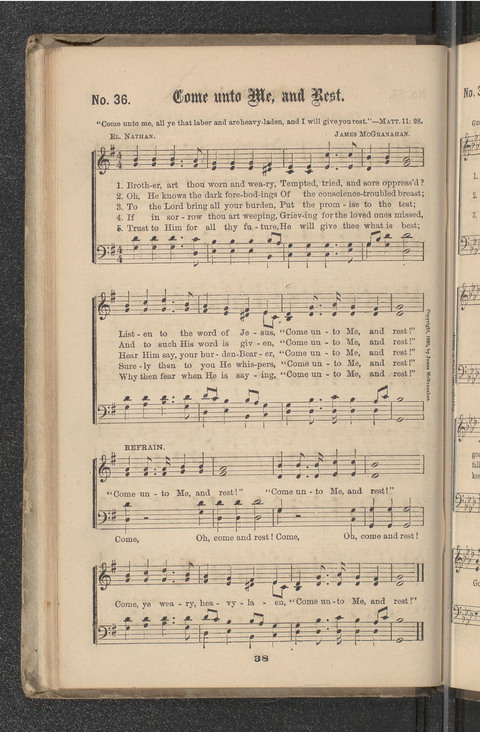 Gospel Hymns No. 4 page 38
