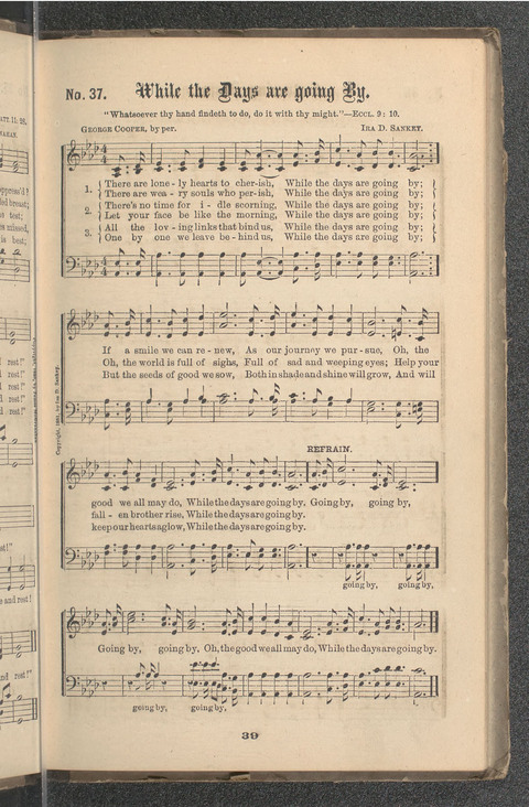 Gospel Hymns No. 4 page 39