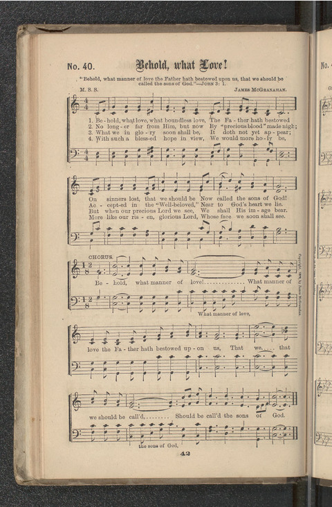 Gospel Hymns No. 4 page 42