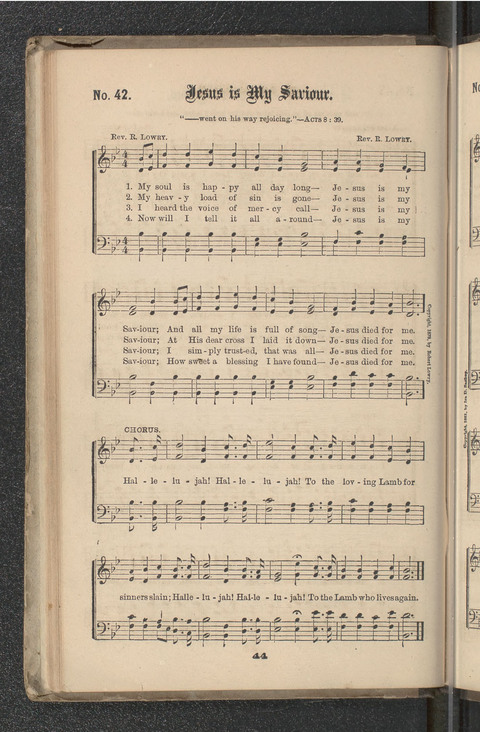 Gospel Hymns No. 4 page 44