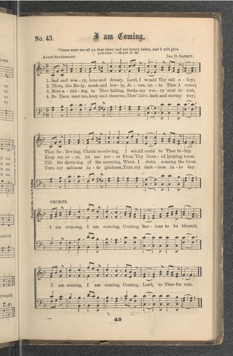 Gospel Hymns No. 4 page 45