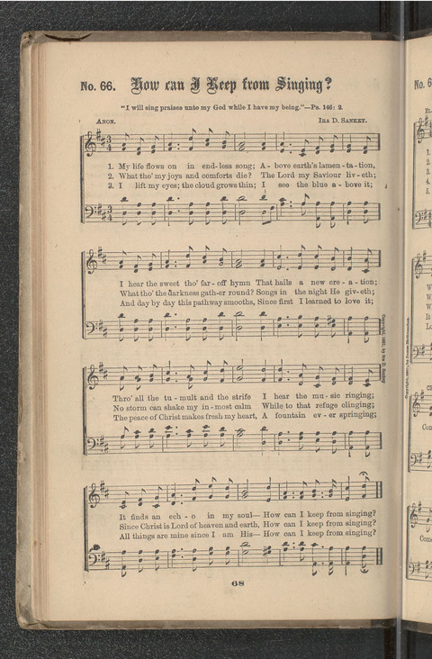 Gospel Hymns No. 4 page 68