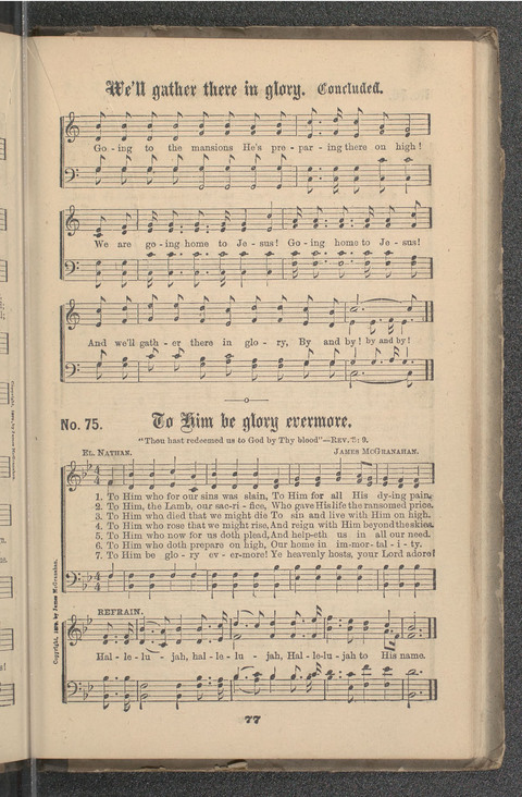Gospel Hymns No. 4 page 77