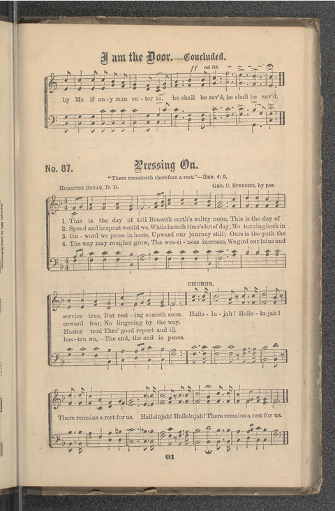 Gospel Hymns No. 4 page 91