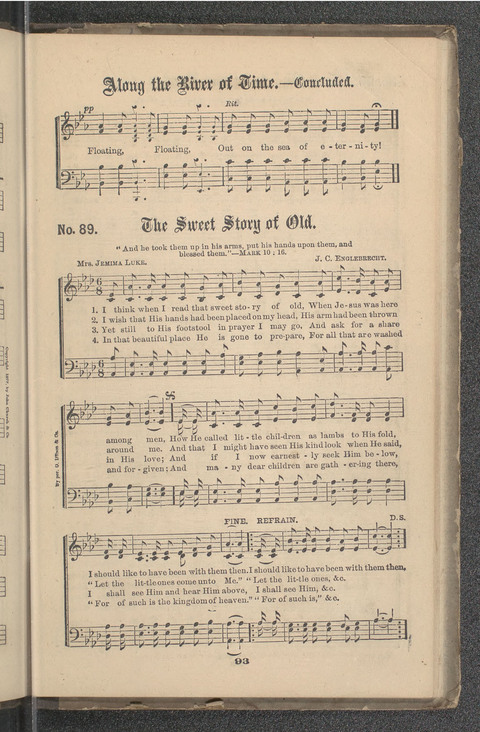 Gospel Hymns No. 4 page 93