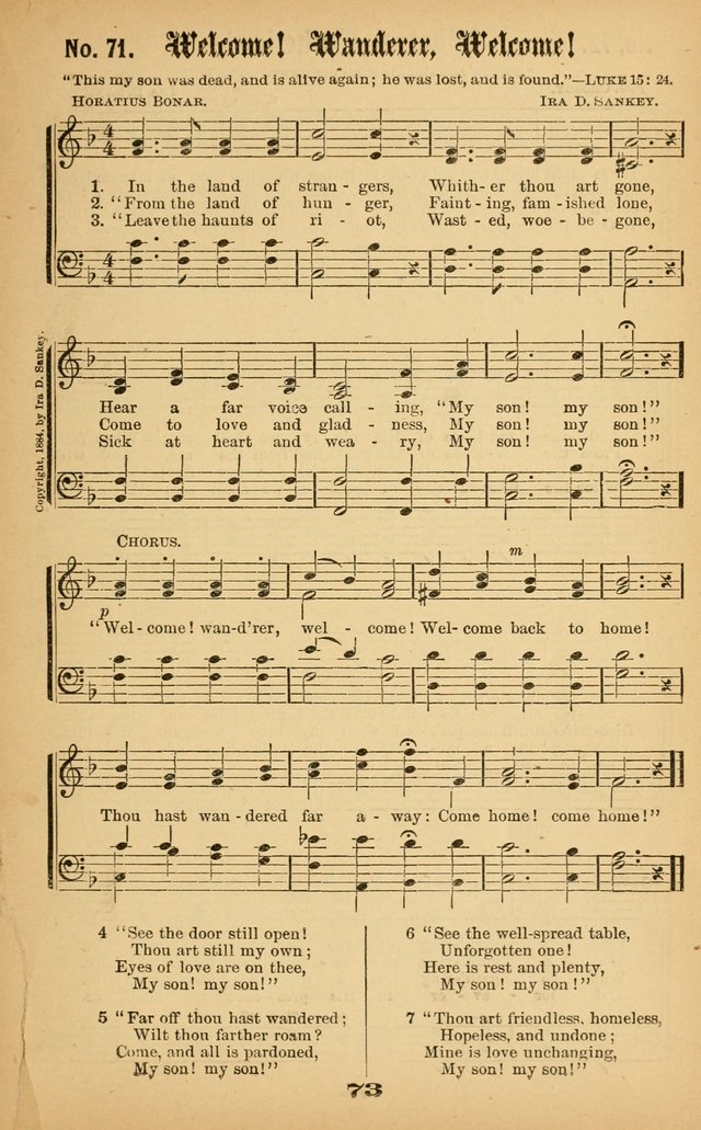Gospel Hymns No. 5 page 72