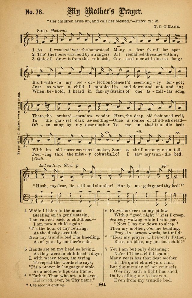 Gospel Hymns No. 5 page 80