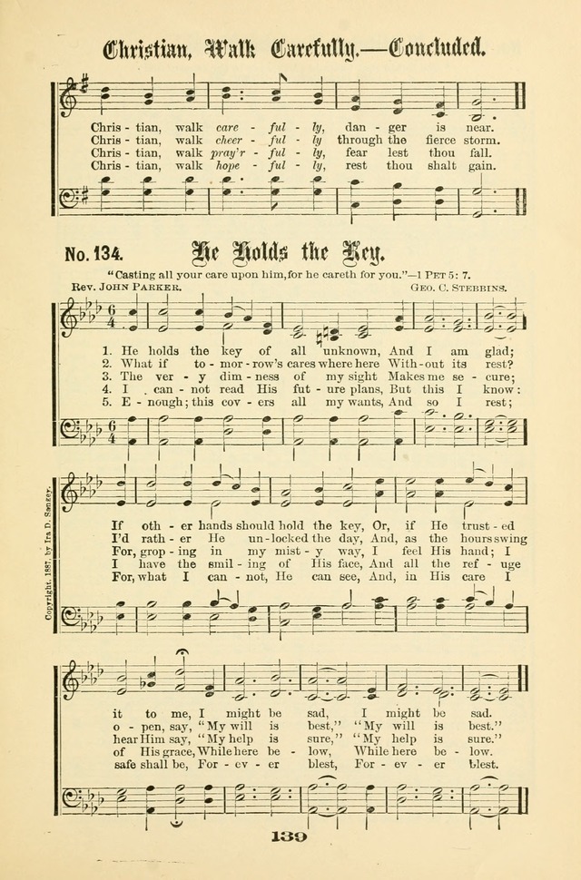 Gospel Hymns Nos. 5 and 6 Combined: for use in gospel meetings and other religious services page 146