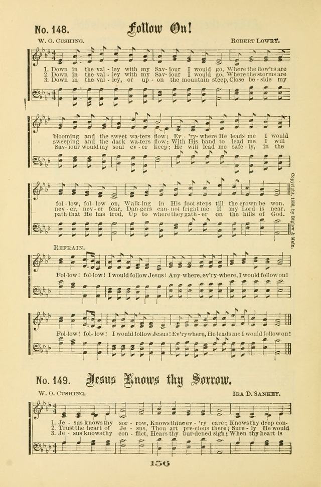 Gospel Hymns Nos. 5 and 6 Combined: for use in gospel meetings and other religious services page 163