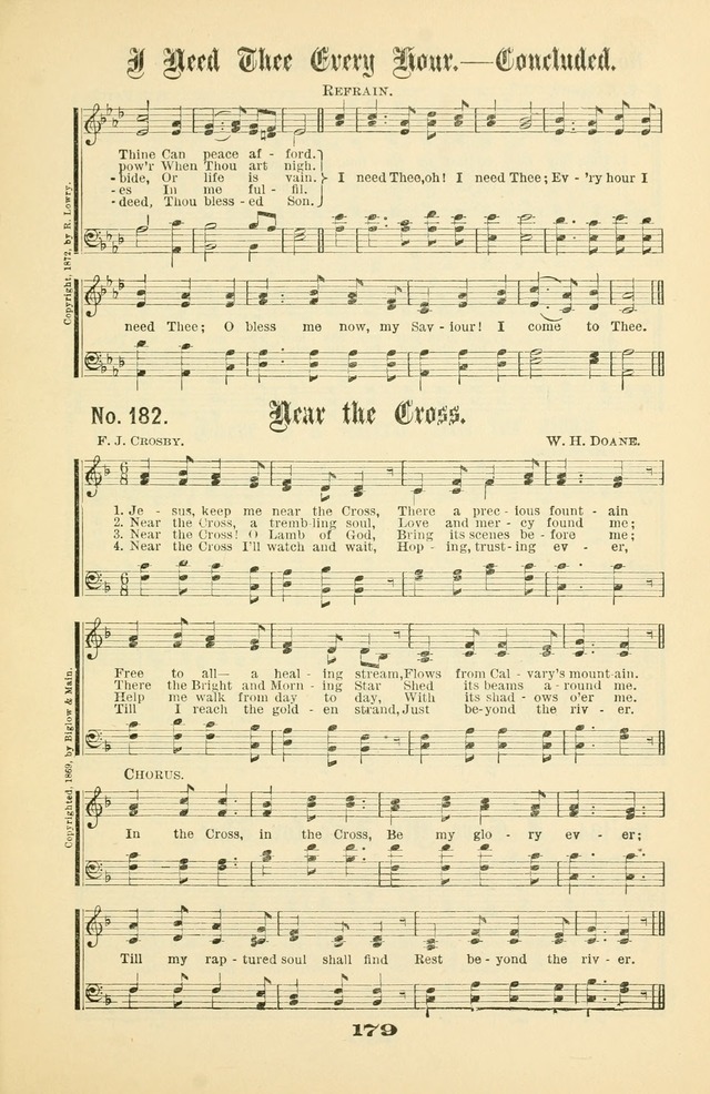 Gospel Hymns Nos. 5 and 6 Combined: for use in gospel meetings and other religious services page 186