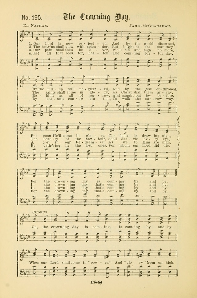 Gospel Hymns Nos. 5 and 6 Combined: for use in gospel meetings and other religious services page 195