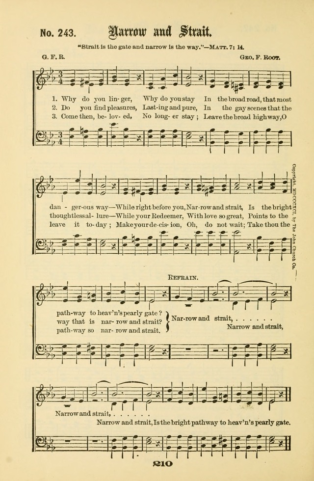 Gospel Hymns Nos. 5 and 6 Combined: for use in gospel meetings and other religious services page 217