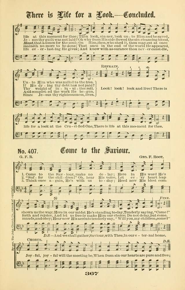Gospel Hymns Nos. 5 and 6 Combined: for use in gospel meetings and other religious services page 374