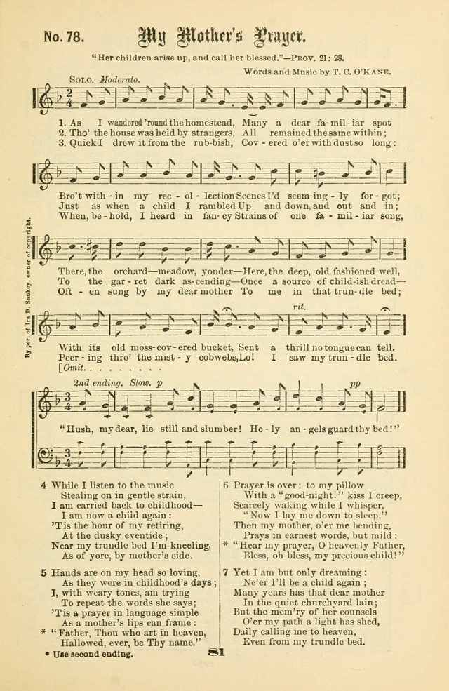 Gospel Hymns Nos. 5 and 6 Combined: for use in gospel meetings and other religious services page 88