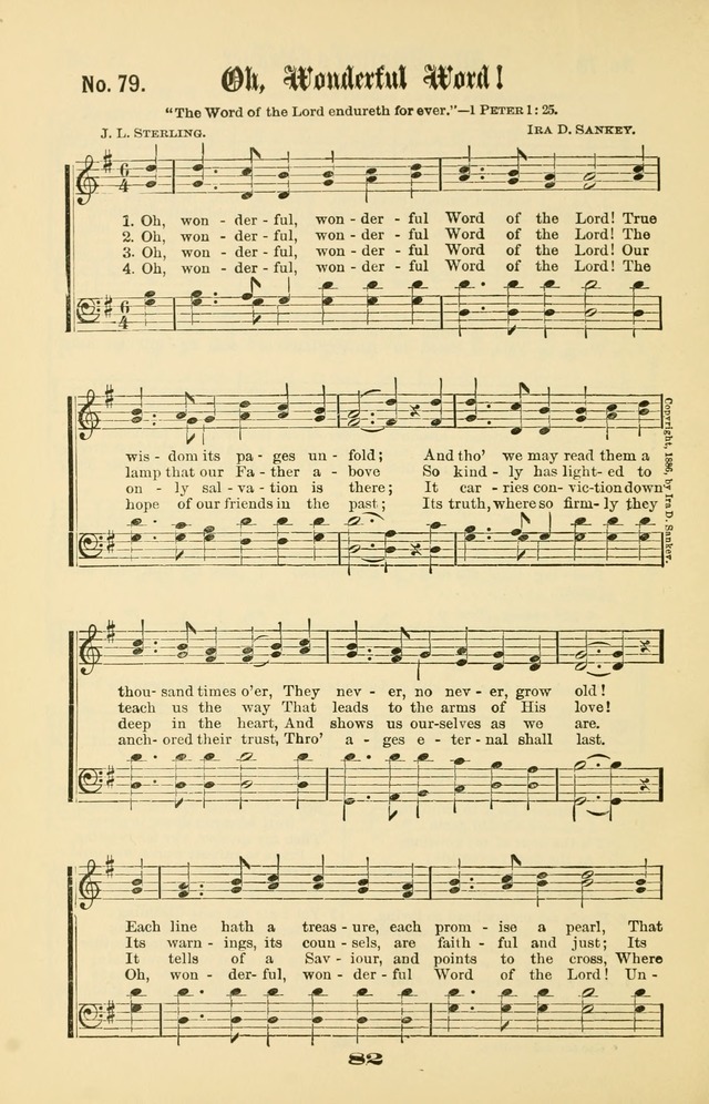 Gospel Hymns Nos. 5 and 6 Combined: for use in gospel meetings and other religious services page 89
