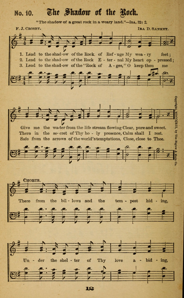 Gospel Hymns No. 6 page 10