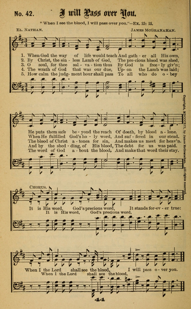 Gospel Hymns No. 6 page 40