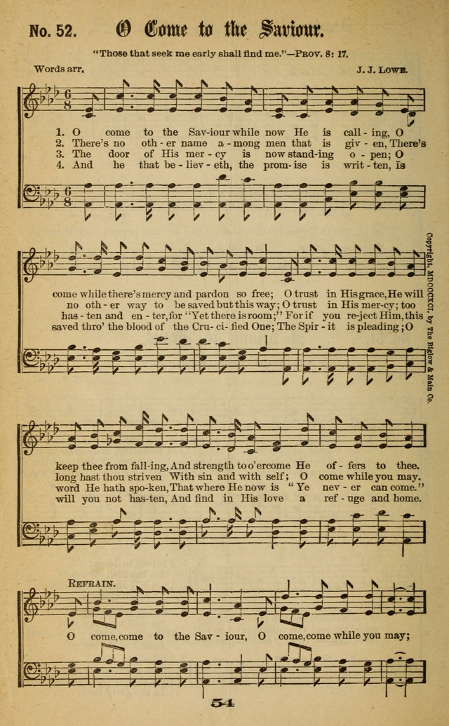 Gospel Hymns No. 6 page 50