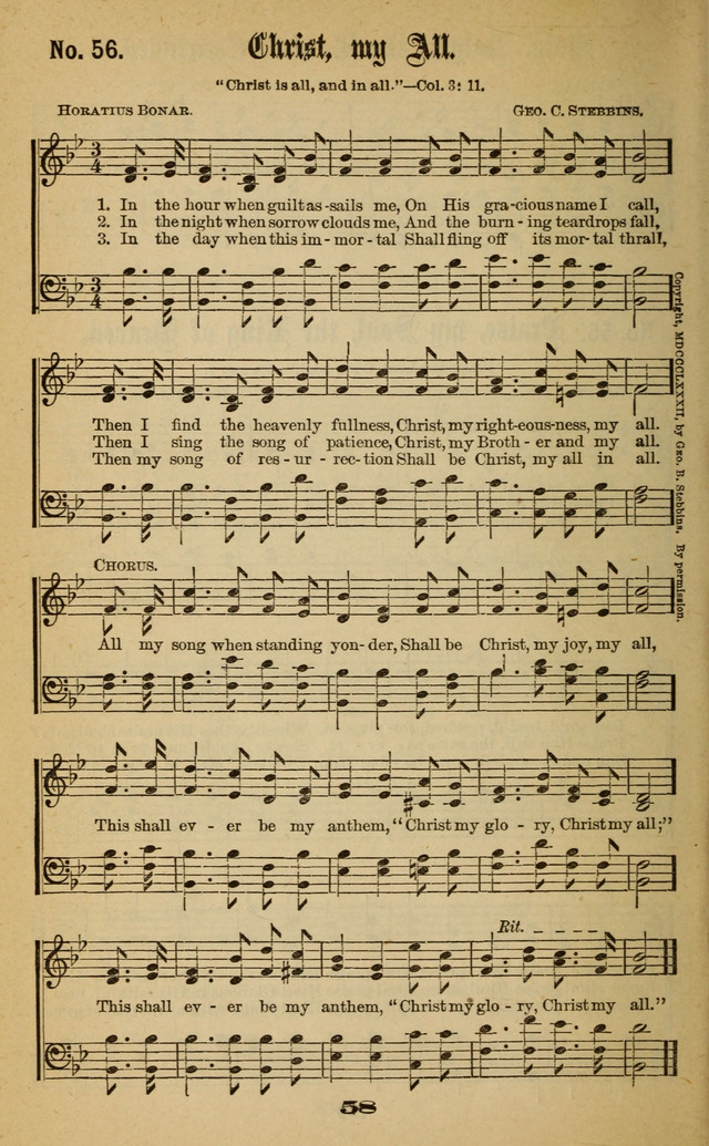 Gospel Hymns No. 6 page 54