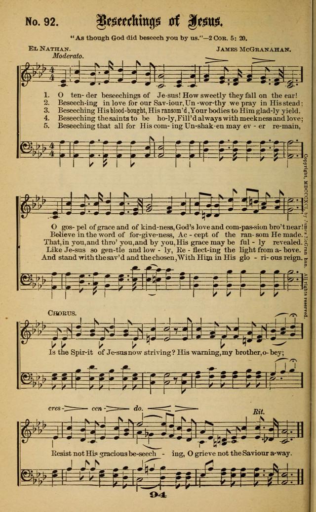 Gospel Hymns No. 6 page 90