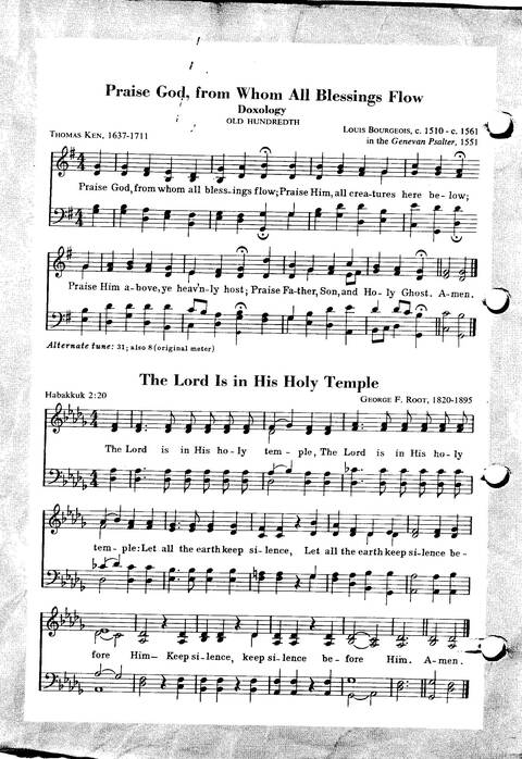 Great Hymns of the Faith page 1