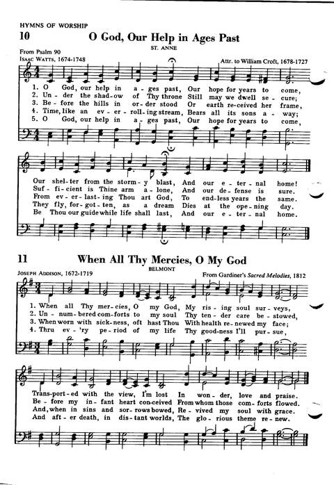 Great Hymns of the Faith page 13