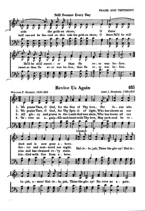Great Hymns of the Faith page 422