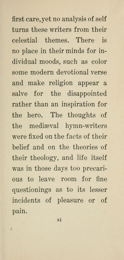 Great Hymns of the Middle Ages page xvi