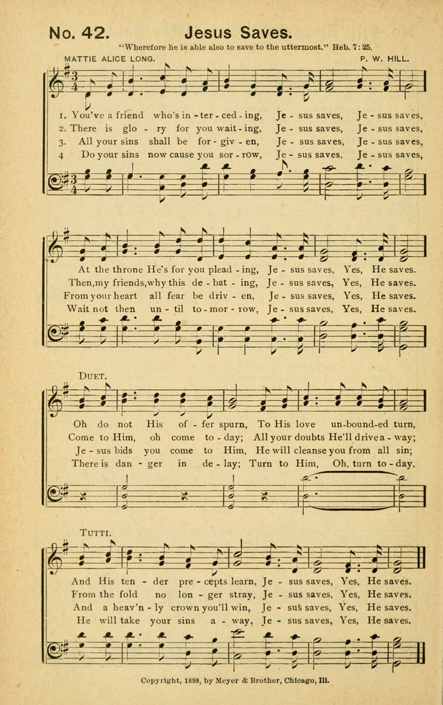 Gospel Herald in Song page 40
