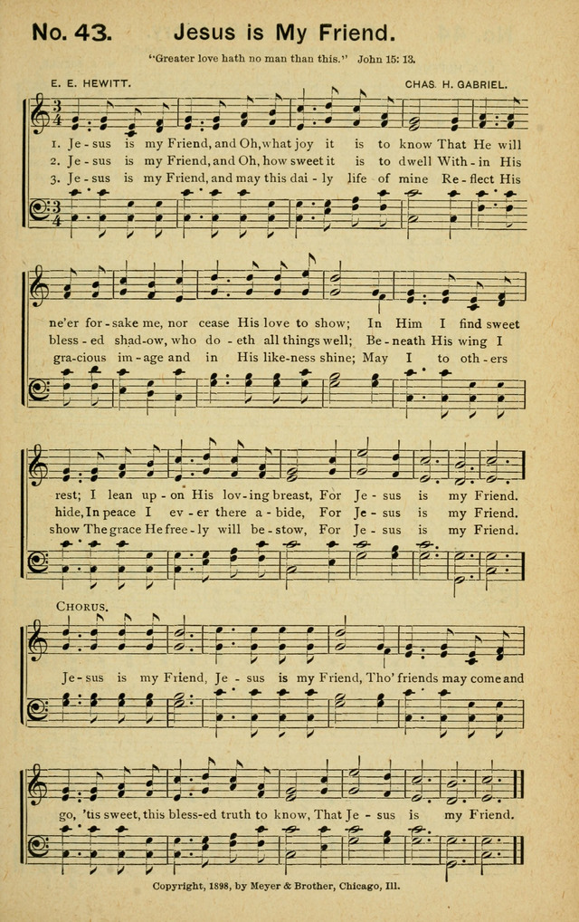 Gospel Herald in Song page 41