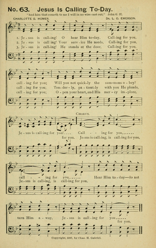 Gospel Herald in Song page 61