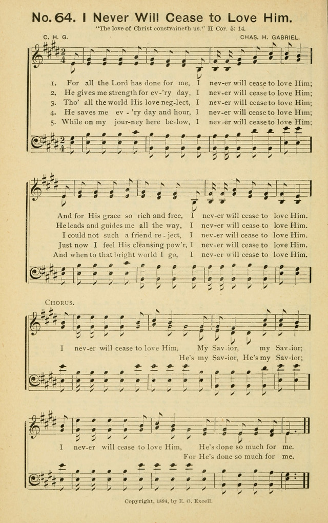 Gospel Herald in Song page 62