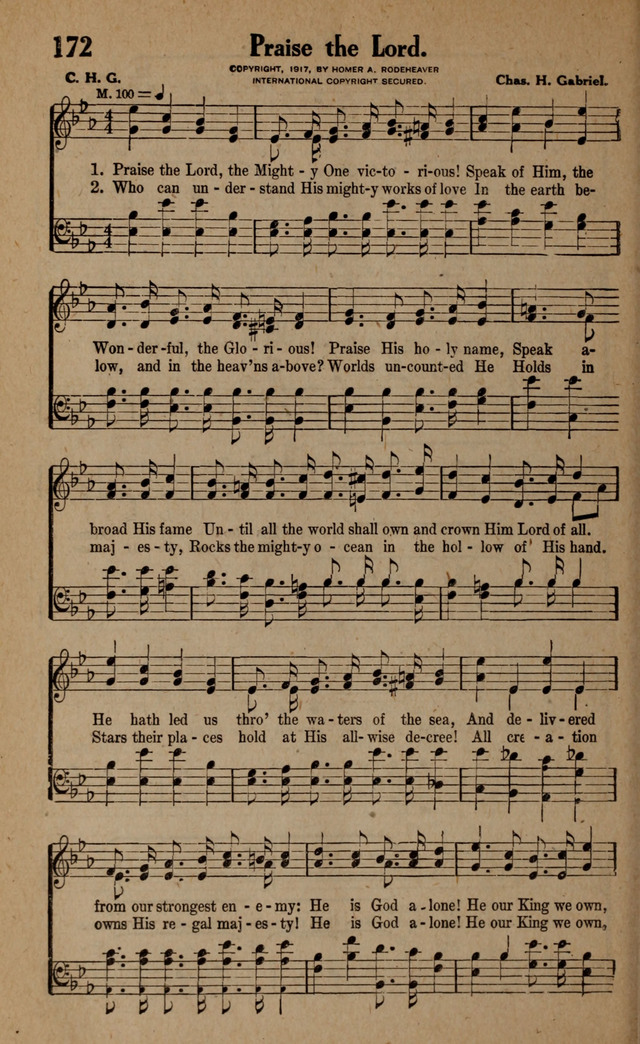 Gospel Hymns and Songs: for the Church, Sunday School and Evangelistic Services page 174