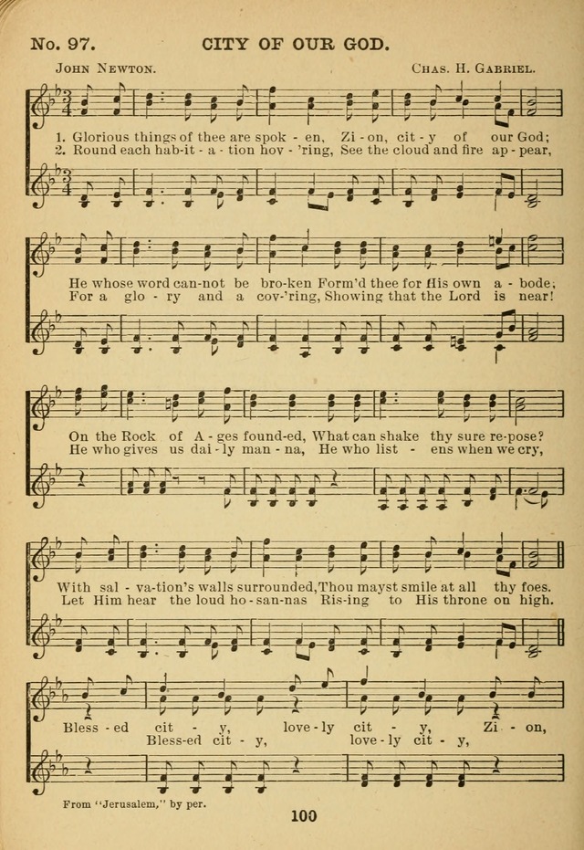 Gospel Hymn Selections for female voices: for use in young people