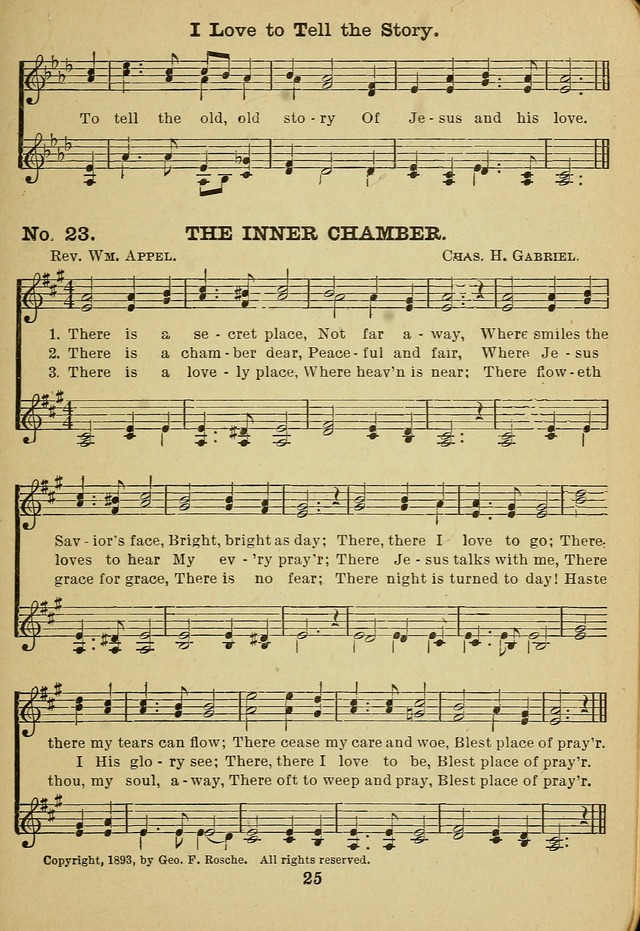 Gospel Hymn Selections for female voices: for use in young people