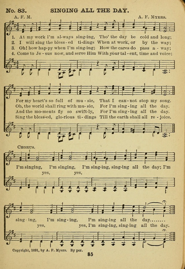 Gospel Hymn Selections for female voices: for use in young people