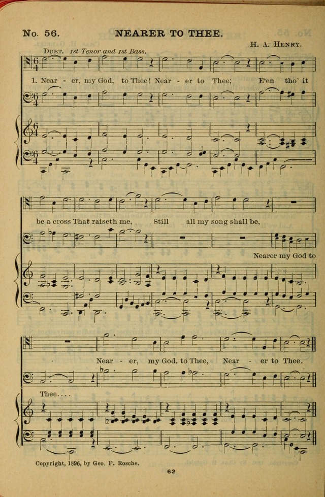 Gospel Hymn Selections for Male Voices: for use in colleges, Y.M.C.A.
