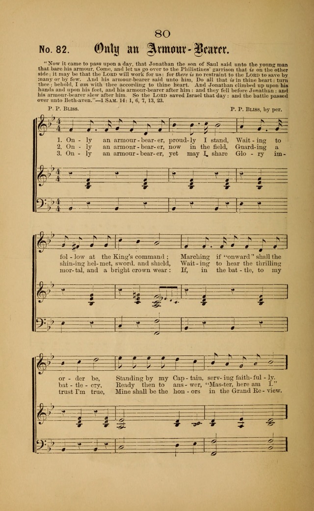 Gospel Hymns and Sacred Songs: as used by them in gospel meetings page 80