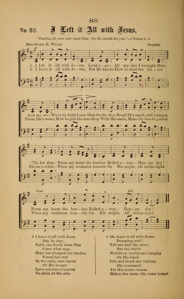 Gospel Hymns and Sacred Songs: as used by them in gospel meetings page 88
