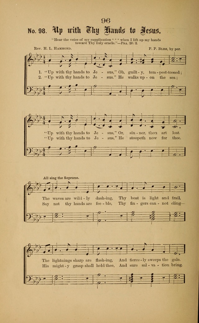 Gospel Hymns and Sacred Songs: as used by them in gospel meetings page 96