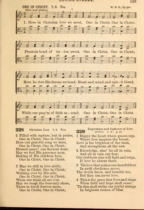 Gospel Hymn and Tune Book: a choice collection of Hymns and Music, old and new, for use in Prayer Meetings, Family Circles, and Church Service page 147
