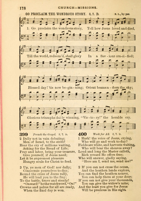 Gospel Hymn and Tune Book: a choice collection of Hymns and Music, old and new, for use in Prayer Meetings, Family Circles, and Church Service page 176
